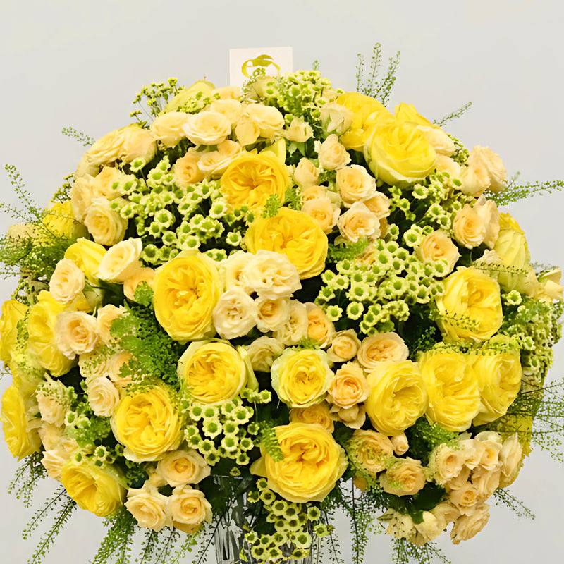 Yellow Beauty Vase