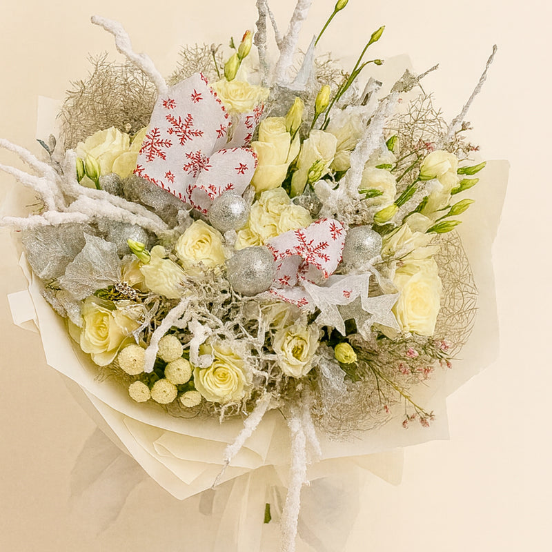 Elegant Winter White Bouquet