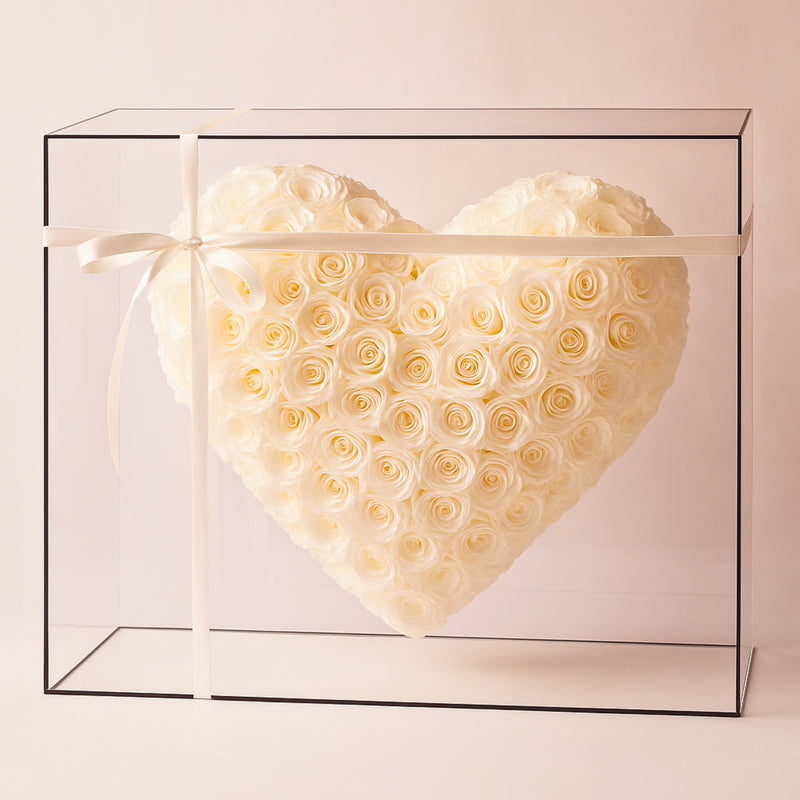 White Heart Forever Rose