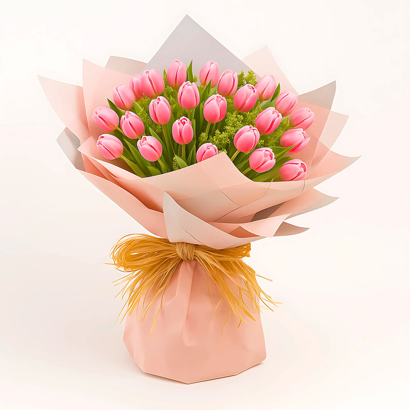 Pink Tulip Bouquet